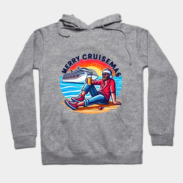 Merry Cruisemas Hoodie by BukovskyART